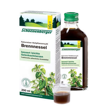 Schoenenberger Brennessel Pflanzensaft 200ml MHD 30.04.2022