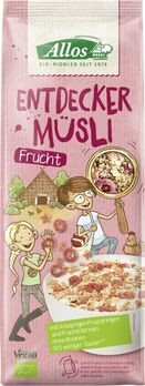 Allos Entdecker Müsli Frucht 750g/A MHD 27.12.2022