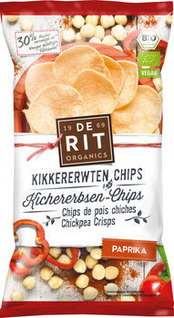 De Rit Kichererbsen-Chips Paprika 75g MHD 13.05.2023