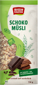 Rosengarten Schoko-Müsli 750g MHD 18.04.2026