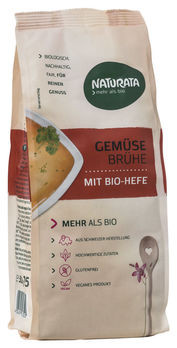 Naturata Gemüsebrühe mit Bio-Hefe, Nachfüllbeutel 500g MHD 08.08.2020