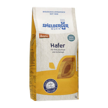 Spielberger Hafer geschält, demeter 1kg MHD 23.10.2026