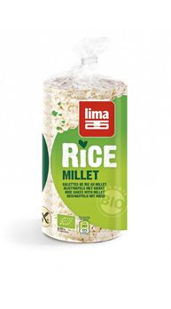 Lima Reiswaffeln mit Hirse 100g MHD 09.01.2021