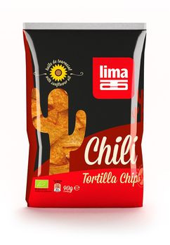 Lima Tortilla Chips Chili 90g MHD 12.07.2021