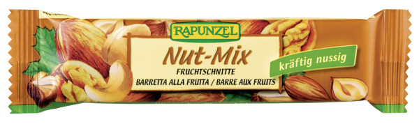 Rapunzel Fruchtschnitte Nut-Mix 40g MHD 17.06.2025