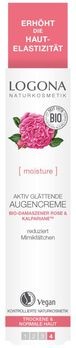 LOGONA Aktiv Glättende Augencreme Bio-Damaszener Rose & Kalpariane 15ml MHD 31.01.2020