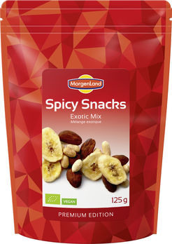 MorgenLand Spicy Snacks Exotic Mix 125g/A MHD 08.08.2021