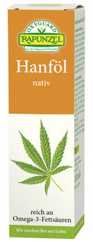Rapunzel Hanföl nativ 100ml MHD 04.11.2020