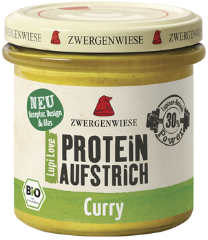 Zwergenwiese LupiLove Protein Curry Aufstrich 135g MHD 16.05.2026