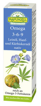 Rapunzel OXYGUARD Omega 3-6-9 nativ Speiseöl 100ml MHD 22.04.2025