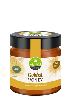agava Golden Voney vegan 250g MHD 20.03.2026