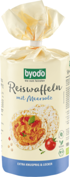 Byodo Reiswaffeln mit Meersalz 100g MHD 31.08.2023
