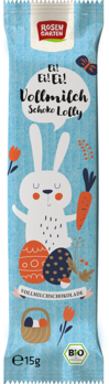 Rosengarten Vollmilch-Lolly Hase 15g/S MHD 04.01.2027