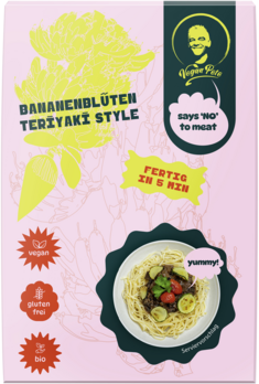 Vegan Pete Bananenblüten Teriyaki Style 250g MHD 04.07.2026