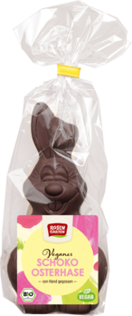 Rosengarten Veganer Schoko-Osterhase 80g/S MHD 01.09.2025