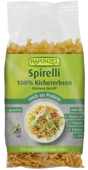 Rapunzel Kichererbsen Spirelli 300g MHD 17.11.2024