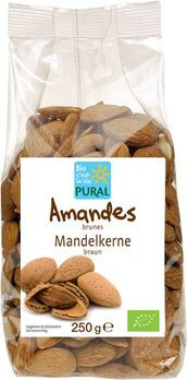 Pural Mandeln braun 250g MHD 14.08.2025
