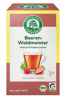 Lebensbaum Beeren & Waldmeister Tee 20 Beutel MHD 31.08.2025