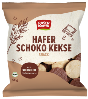 Rosengarten Hafer-Schoko-Kekse Vollmilch 80g MHD 11.08.2026