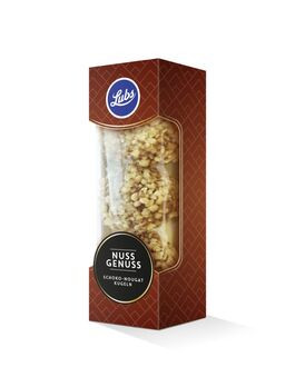 Lubs Nougat Kugeln "Nuss Genuss" 45g/A MHD 05.04.2022