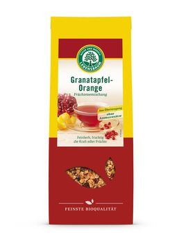 Lebensbaum Granatapfel-Orangentee Früchtetee-Mischung 75g MHD 31.01.2020