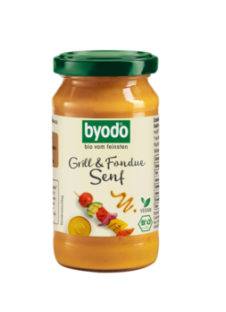 Byodo Grill und Fondue Senf 200ml MHD 27.07.2022