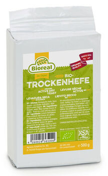 Bioreal Aktive Bio-Trockenhefe 500g FR MHD 30.04.2023