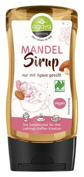 agava Mandelsirup Spenderflasche 350g MHD 11.03.2022