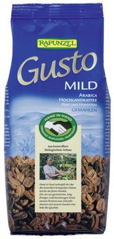 Rapunzel Gusto-Kaffee Mild, gemahlen 250g MHD 30.07.2020