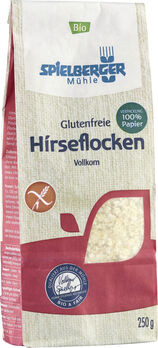 Spielberger Hirseflocken, glutenfrei 250g MHD 17.05.2026