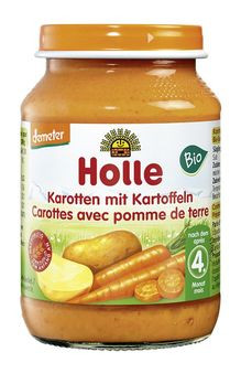 Holle Karotten mit Kartoffeln demeter 190g MHD 31.05.2023