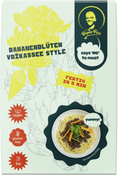 Vegan Pete Bananenblüten Vrikassee Style 250g MHD 27.06.2026