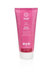Khadi Ayurvedisches Shampoo Rose Hair Repair 200ml MHD 28.02.2023
