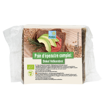 Pural Dinkel Vollkornbrot Schnittbrot 375g MHD 08.09.2025