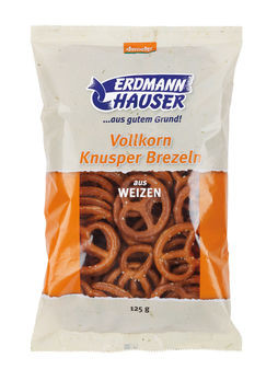 Erdmannhauser Weizen-Knusperbrezeln demeter 125g MHD 31.03.2023