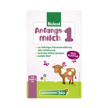 Lebenswert Bio-Anfangsmilch 1 Bioland 500g/A MHD 31.12.2021
