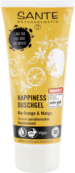SANTE HAPPINESS Duschgel Bio-Orange & Mango 200ml MHD 31.05.2021