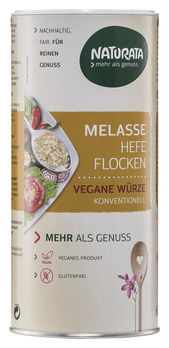 Naturata Melasse Hefeflocken konventionell Streudose 150g MHD 05.09.2020