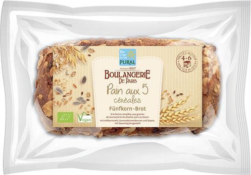 Pural Fünfkorn-Brot 620g MHD 14.07.2020