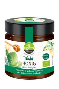 agava Waldhonig - reiner Honigtau 500g (beschädigte Verpackung) MHD 05.08.2023
