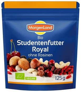 MorgenLand Studentenfutter Royal 125g MHD 12.12.2022