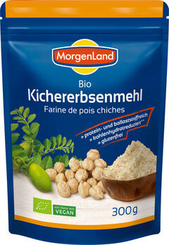 MorgenLand Kichererbsenmehl 300g MHD 28.04.2022