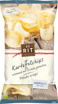 De Rit Kartoffelchips Meersalz 125g MHD 18.05.2022