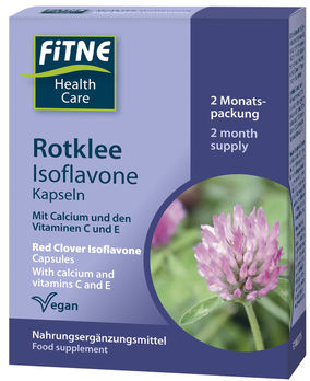 FITNE Rotklee Isoflavone Kapseln 60 Stück MHD 31.12.2021