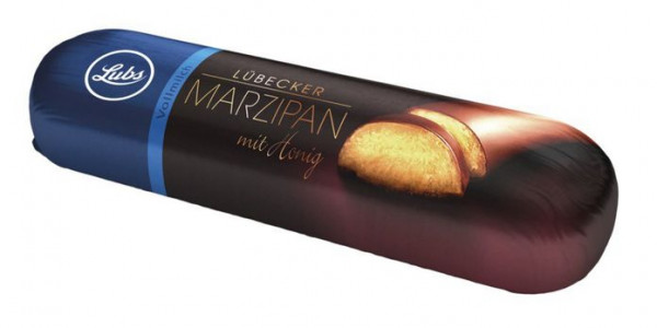 Lubs Marzipanbrot mit Honig und Vollmilchschokolade 50g MHD 01.08.2020