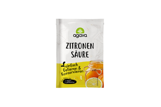 agava Zitronensäure 10g MHD 25.12.2025