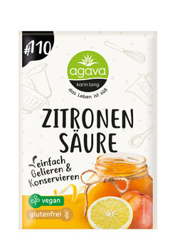 agava Zitronensäure 10g MHD 15.10.2023