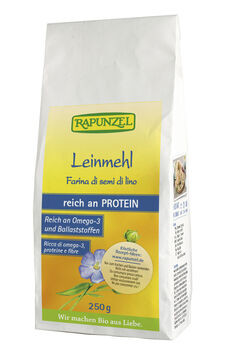Rapunzel Leinmehl 250g MHD 20.04.2026