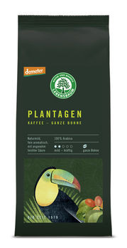 Lebensbaum Plantagen Kaffee demeter, ganze Bohne 250g MHD 23.09.2020