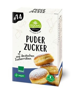 agava Puderzucker 250g MHD 01.10.2022